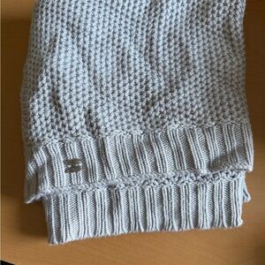Victoria's Secret Light Gray Knit Infinity scarf/shawl